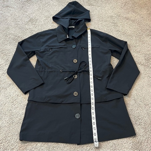 Soft Surroundings Black GO LIVELY Lightweight Snap Off Hem Utility Jacket. Sz XS - Picture 10 of 14